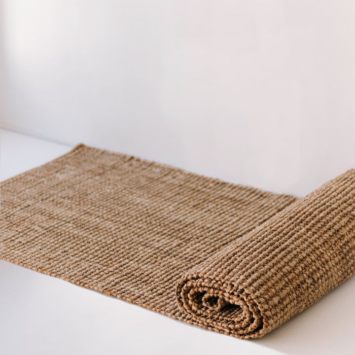 Garcia | Jute Runner Bubble 80x300cm - Natural Brown | Shut the Front Door