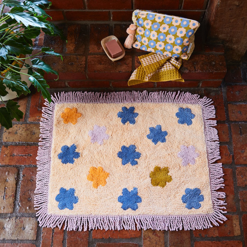 SAGE & CLARE | Molly Tufted Bath Mat | Shut the Front Door