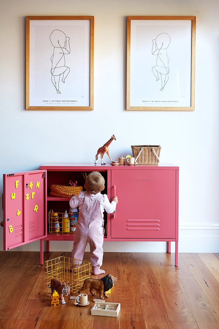 Mustard | Lowdown Locker - Berry | Shut the Front Door
