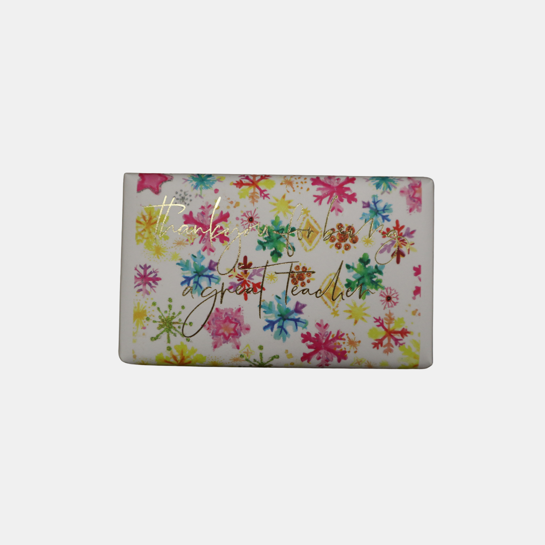 Huxter | Rainbow Snowflakes Soap - TFBAG Teacher | Shut the Front Door