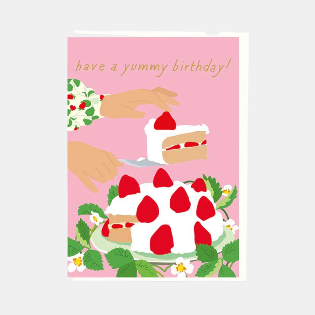Oxted | Birthday Card Strawberry Cake | Shut the Front Door