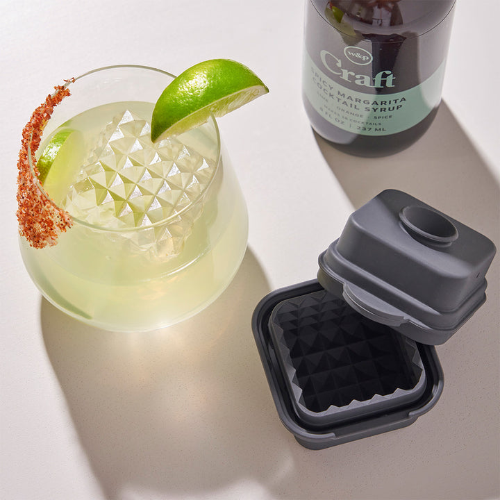 Peak | Cocktail Ice Cube Cubic - Charcoal | Shut the Front Door