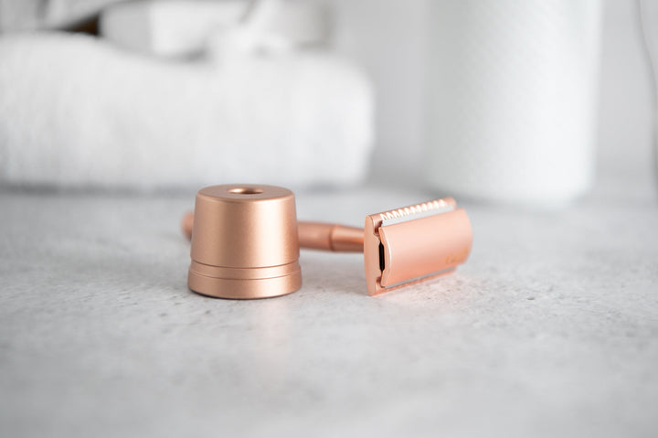 CaliWoods | Razor Stand Copper | Shut the Front Door