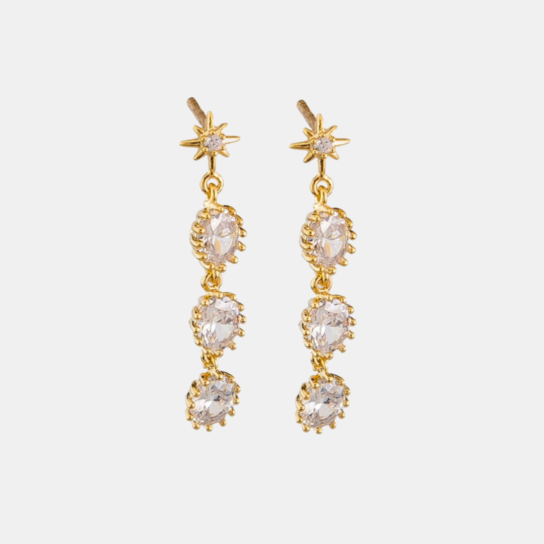 Radiant elegance 2025 drop earrings