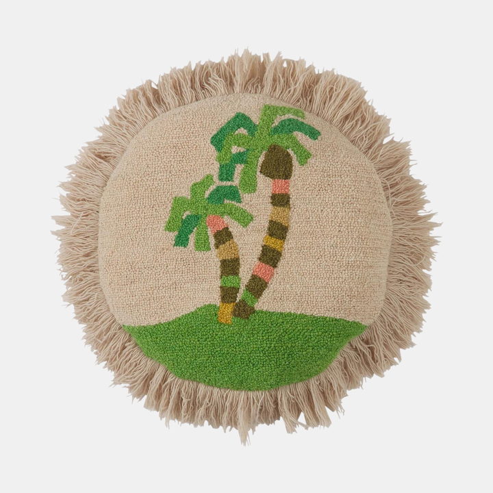 SAGE & CLARE | Bolsa Chica Punch Needle Cushion | Shut the Front Door
