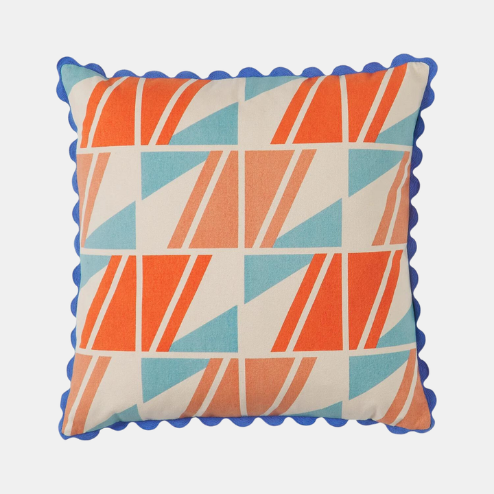 SAGE & CLARE | Brae Print Cushion - Paprika | Shut the Front Door