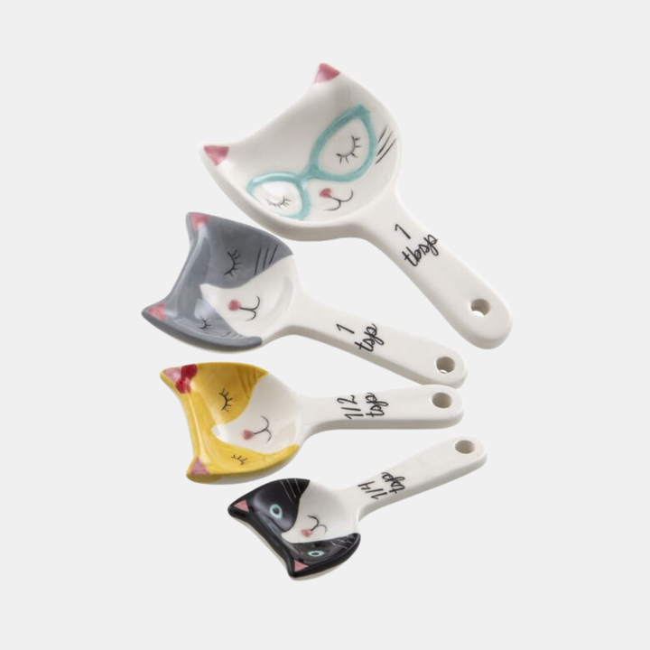 Davis & Waddell | Cat Measuring Spoons | Shut the Front Door