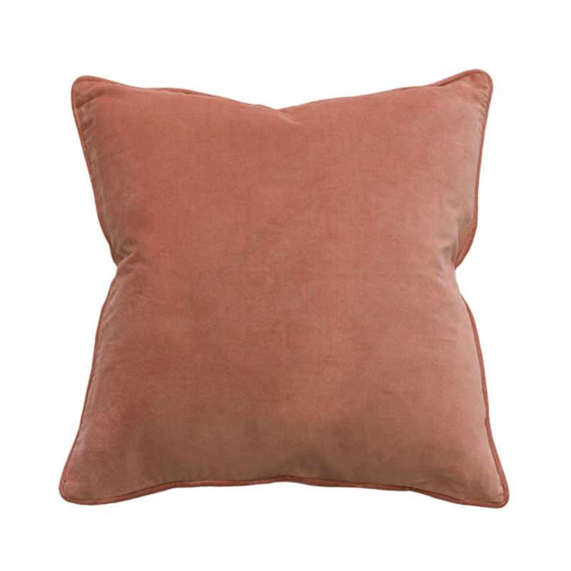 Mulberi | Montpellier 53x53cm Cushion - Muted Coral | Shut the Front Door