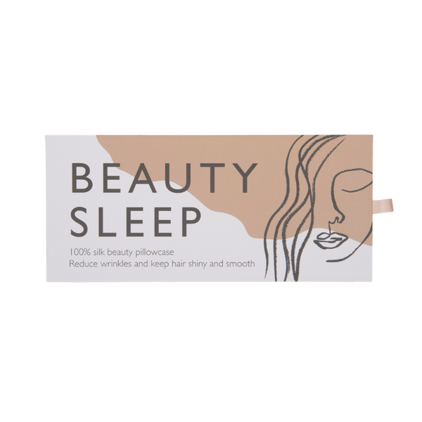 Beauty Sleep | Silk Beauty Pillowcase - Pink | Shut the Front Door