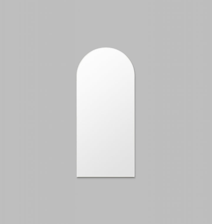 Middle of Nowhere | Bjorn Arch Floor Mirror 80x180cm White | Shut the Front Door