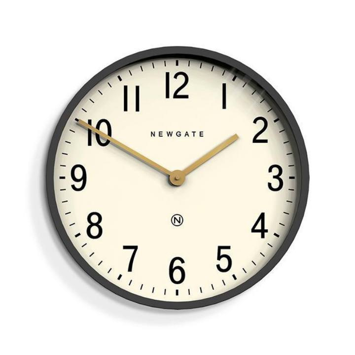 Newgate | Mr Edwards Wall Clock Grey | Shut the Front Door