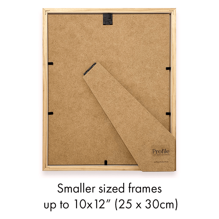 Profile Products | Deluxe Decorator Photo Frame - 13x18cm - Black | Shut the Front Door