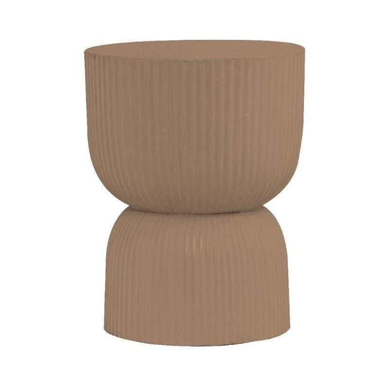 Amalfi | Etta Side Table/Stool - Salmon | Shut the Front Door