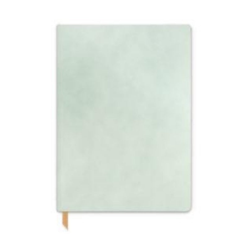 Designworks | Notebook Large Vegan Leather - Mint | Shut the Front Door