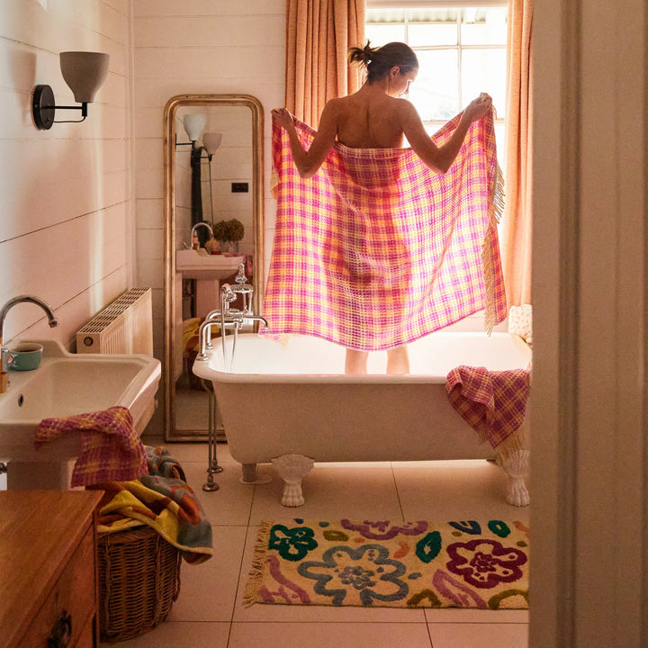 SAGE & CLARE | Holt Bath Sheet - Orchid | Shut the Front Door