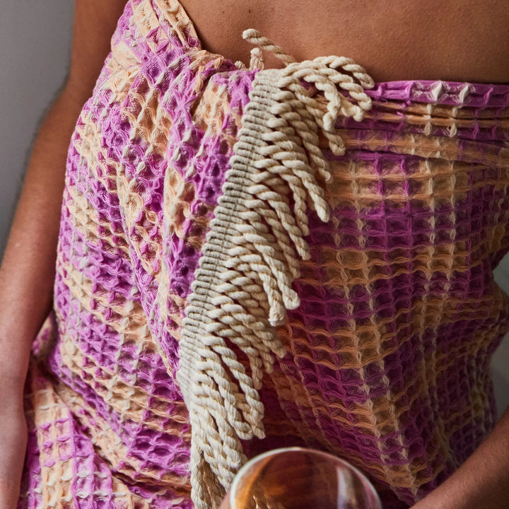 SAGE & CLARE | Holt Bath Sheet - Orchid | Shut the Front Door