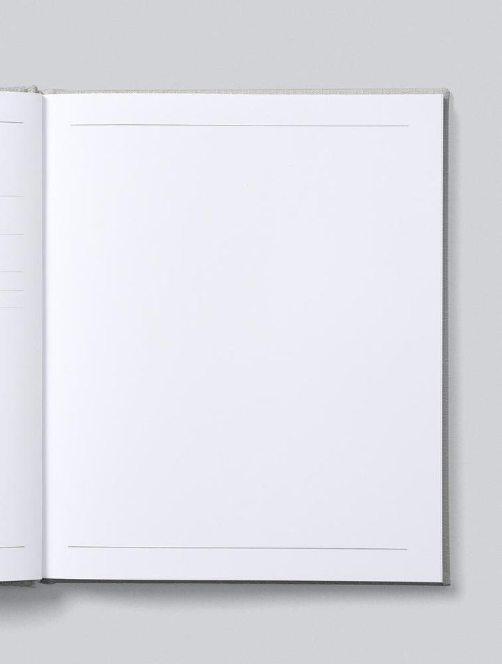 Write to Me Stationery | Well Wishes Guest Book - Grey | Shut the Front Door