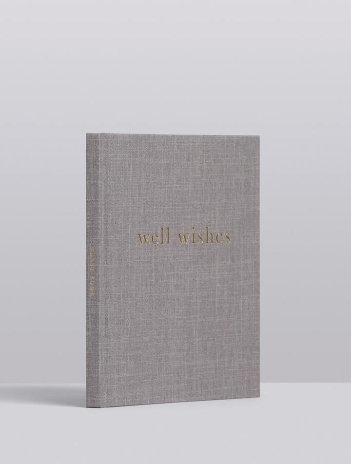 Write to Me Stationery | Well Wishes Guest Book - Grey | Shut the Front Door