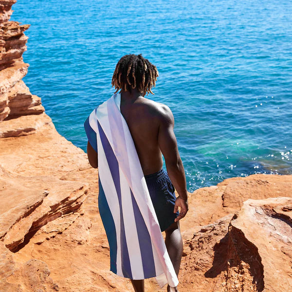 Dock & Bay | Beach Towel Summer Collection - LG Dusk to Dawn | Shut the Front Door