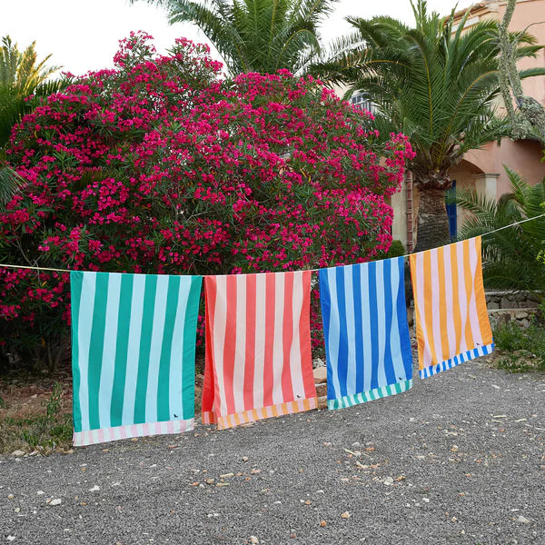Dock & Bay | Beach Towel Clubhouse Collection - XL Raspberry Road | Shut the Front Door