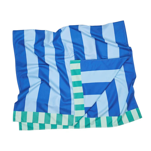 Dock & Bay | Beach Towel Clubhouse Collection - XL Blue Sky | Shut the Front Door