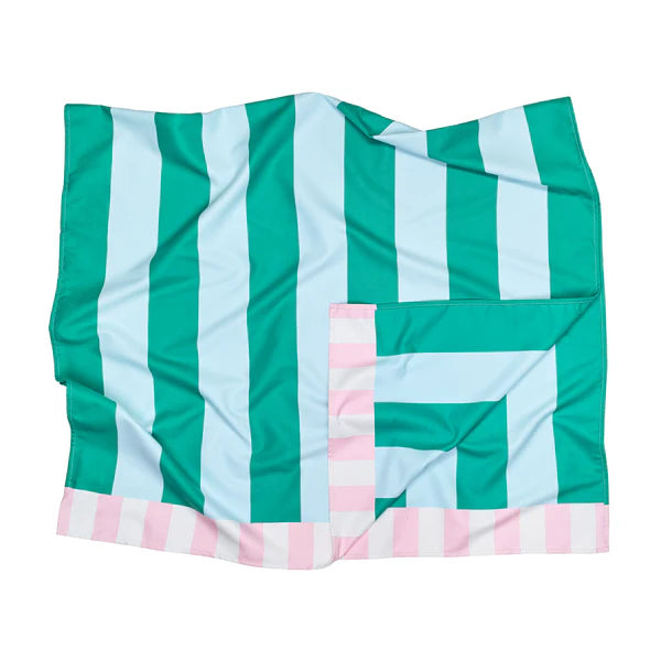 Dock & Bay | Beach Towel Clubhouse Collection - XL Pastel Pier | Shut the Front Door