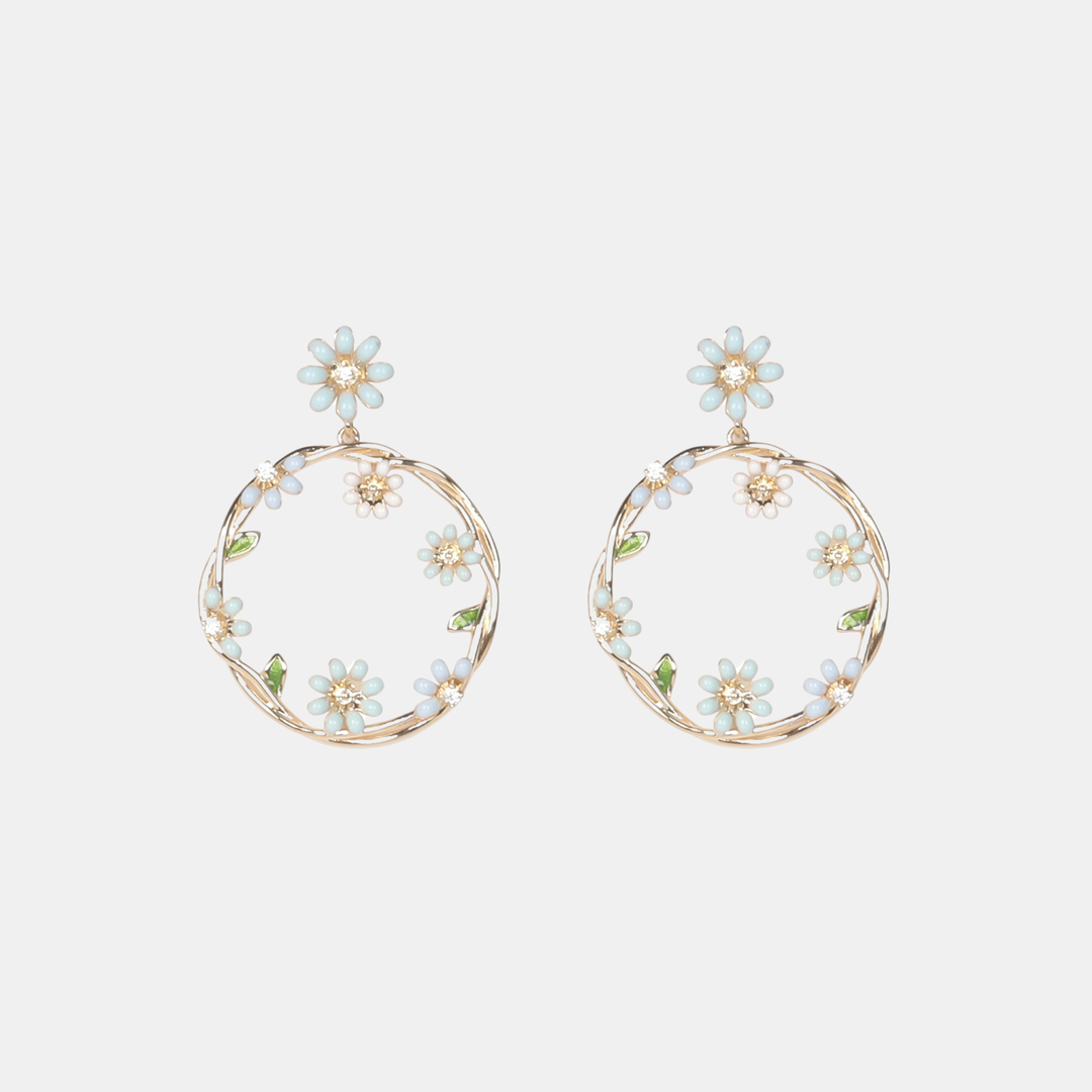 Antigone | Daisy Earrings - Blue | Shut the Front Door