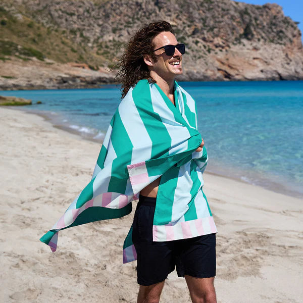 Dock & Bay | Beach Towel Clubhouse Collection - XL Pastel Pier | Shut the Front Door