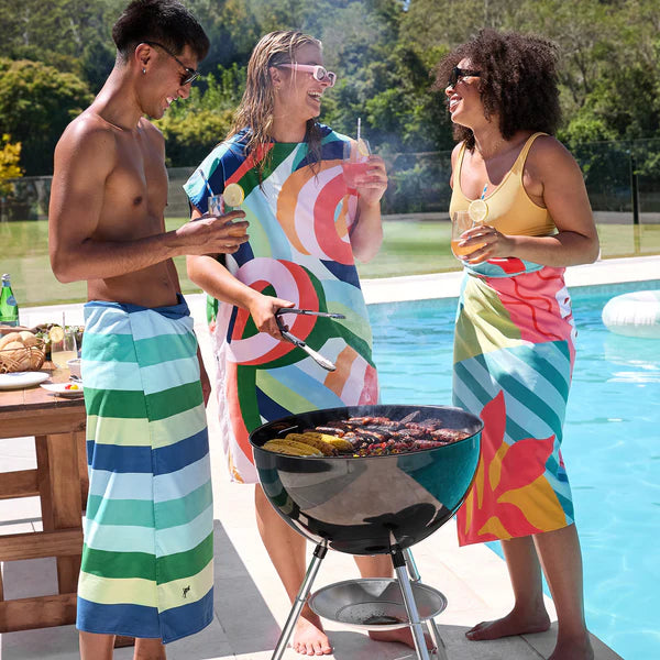 Dock & Bay | Beach Towel Summer Collection - LG Cool Lagoon | Shut the Front Door