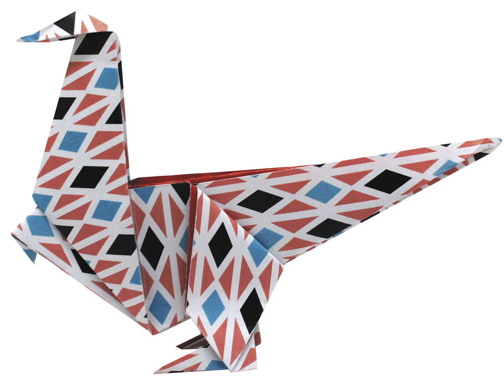 Fridolin | Origami Dinosaur 20 Sheets | Shut the Front Door