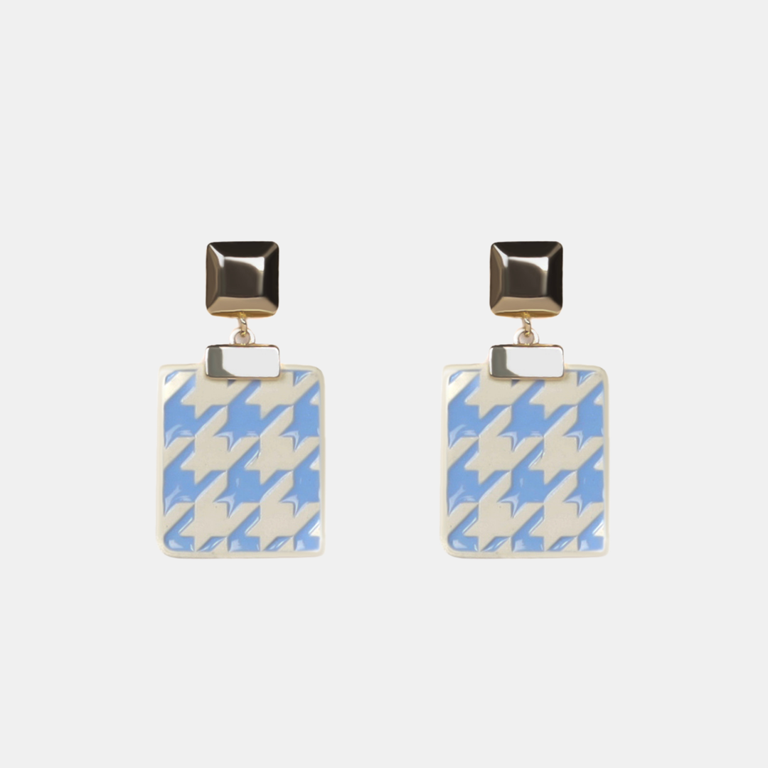 Antigone | Heather Earrings - Blue/White | Shut the Front Door