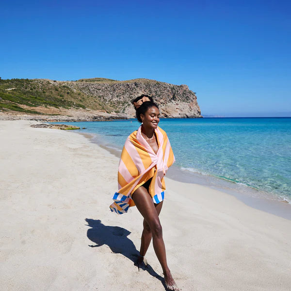 Dock & Bay | Beach Towel Clubhouse Collection - XL Mellow Yellow | Shut the Front Door