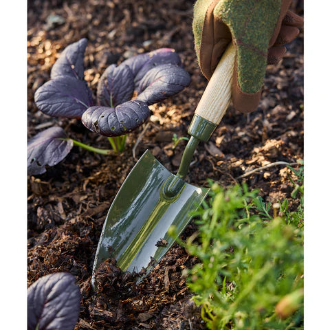 Burgon & Ball | Boron Green Hand Trowel RHS | Shut the Front Door
