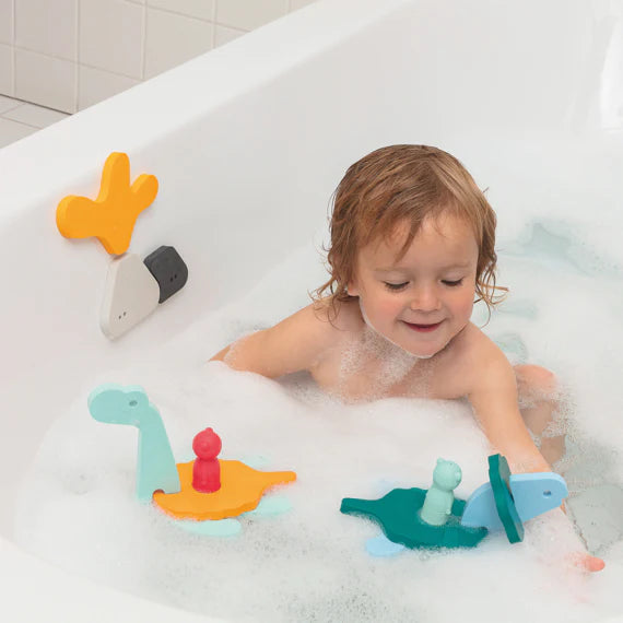 Quut | Dino World Bath Puzzle | Shut the Front Door