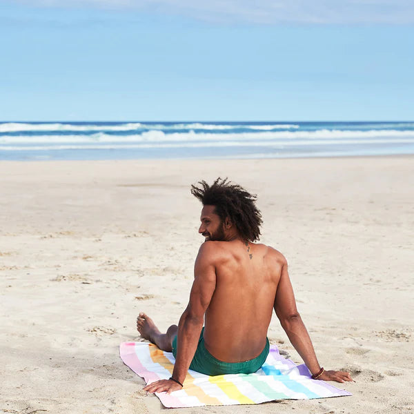 Dock & Bay | Beach Towel Summer Collection - XL Unicorn Waves | Shut the Front Door