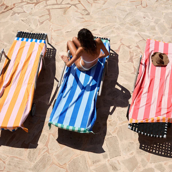 Dock & Bay | Beach Towel Clubhouse Collection - XL Blue Sky | Shut the Front Door