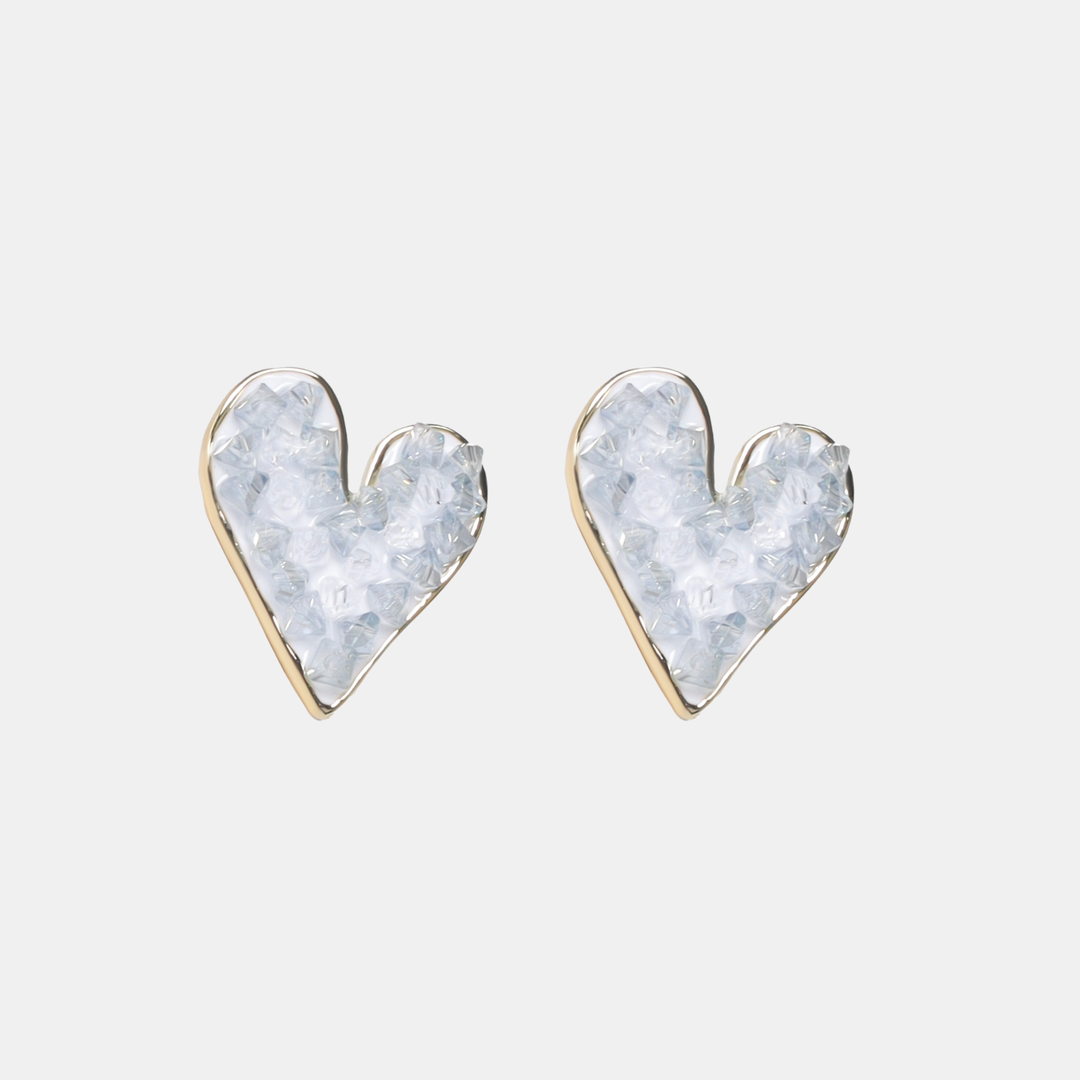 Antigone | Clover Earrings - Grey/White | Shut the Front Door