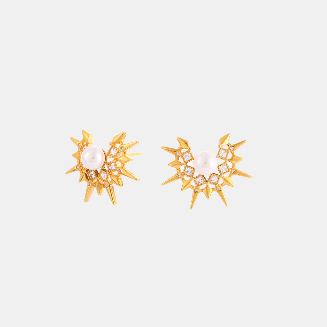 Antigone | Evelyn Earrings - Gold | Shut the Front Door
