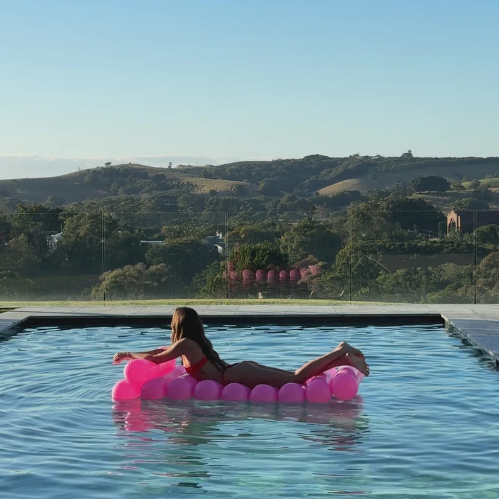 Sunnylife | Tube Lilo - Neon Pink | Shut the Front Door