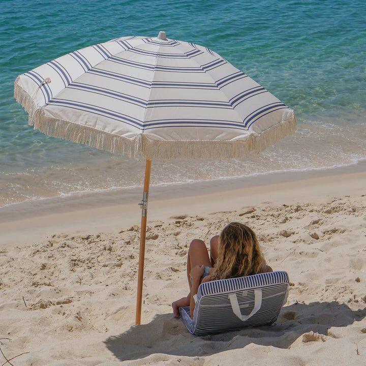 Sunnylife | Take Anywhere Folding Chair - Resort Stripe | Shut the Front Door