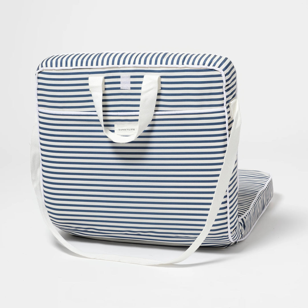 Sunnylife | Take Anywhere Folding Chair - Resort Stripe | Shut the Front Door