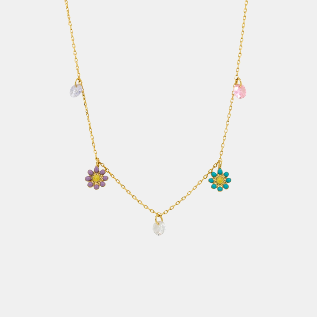 Tiger Tree | Petite Daisy Necklace - Gold | Shut the Front Door
