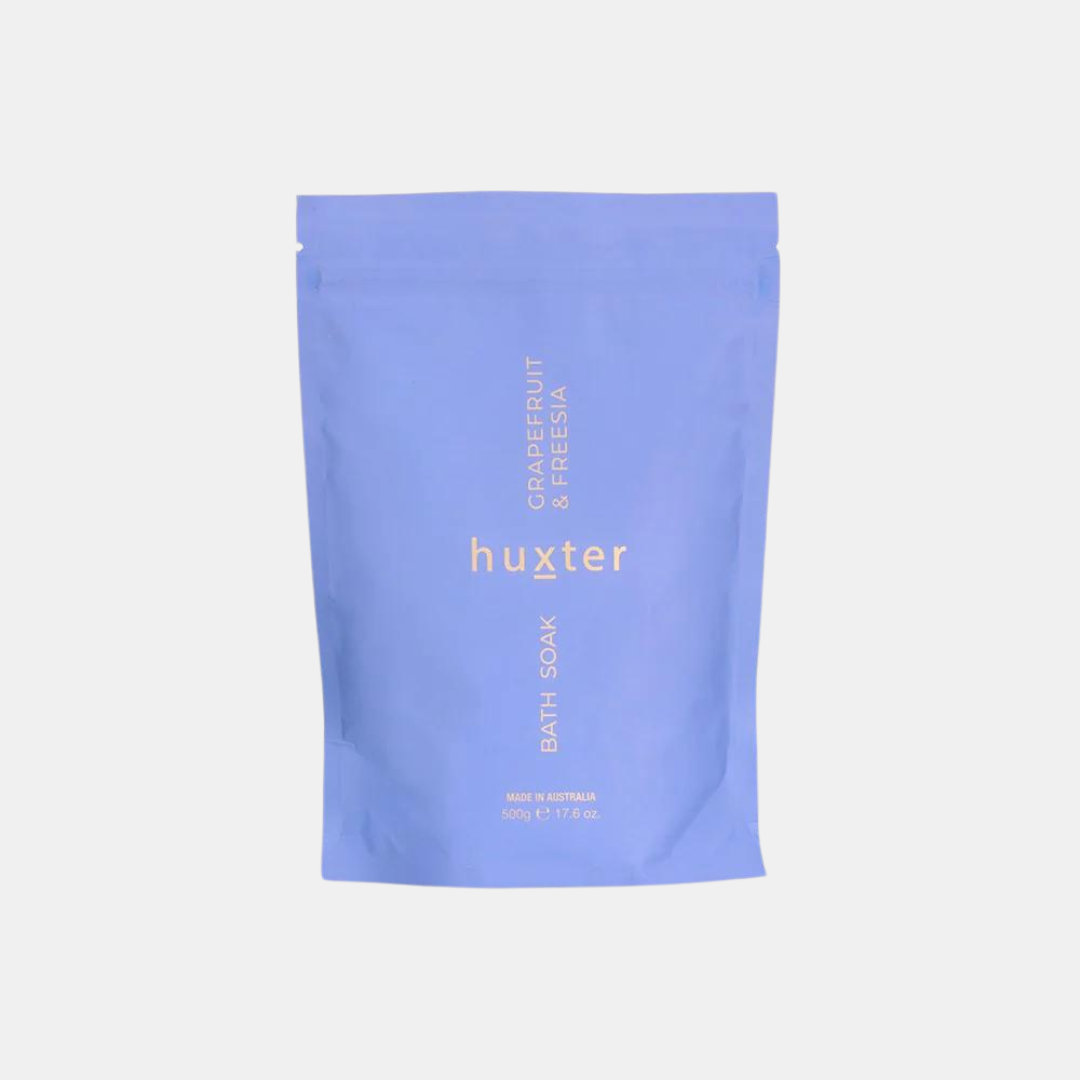 Huxter | Bath Soak - Grapefruit & Freesia 500gm | Shut the Front Door