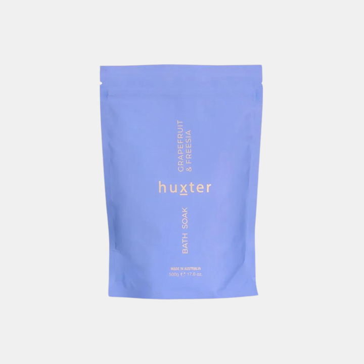 Huxter | Bath Soak - Grapefruit & Freesia 500gm | Shut the Front Door