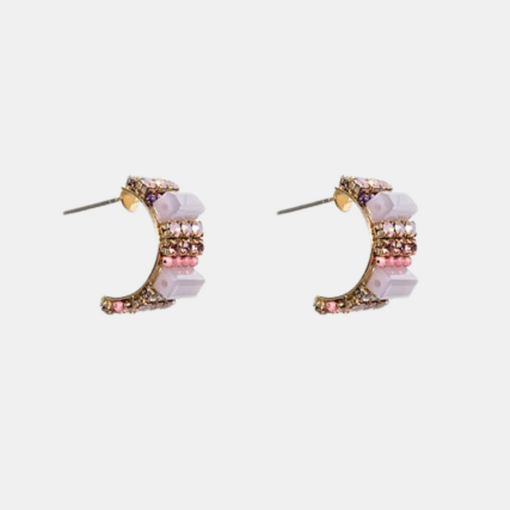 Antler NZ | Crystal Earring - Lilac | Shut the Front Door