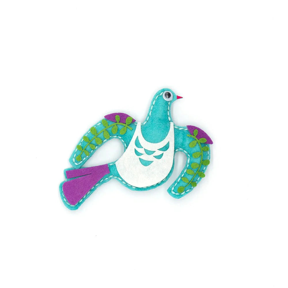 100% NZ | Kereru Felt DIY Kit | Shut the Front Door