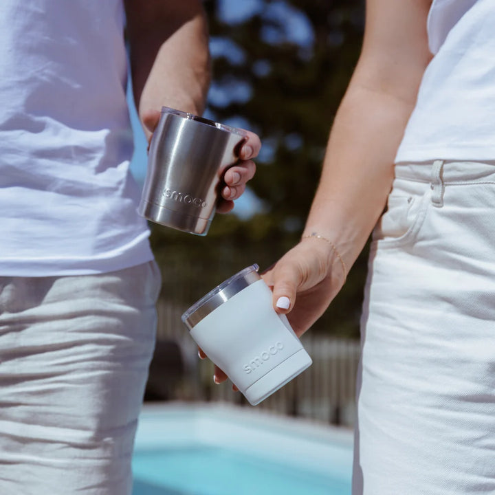 Smoco | Smoco Short Tumbler 2.0 - White | Shut the Front Door