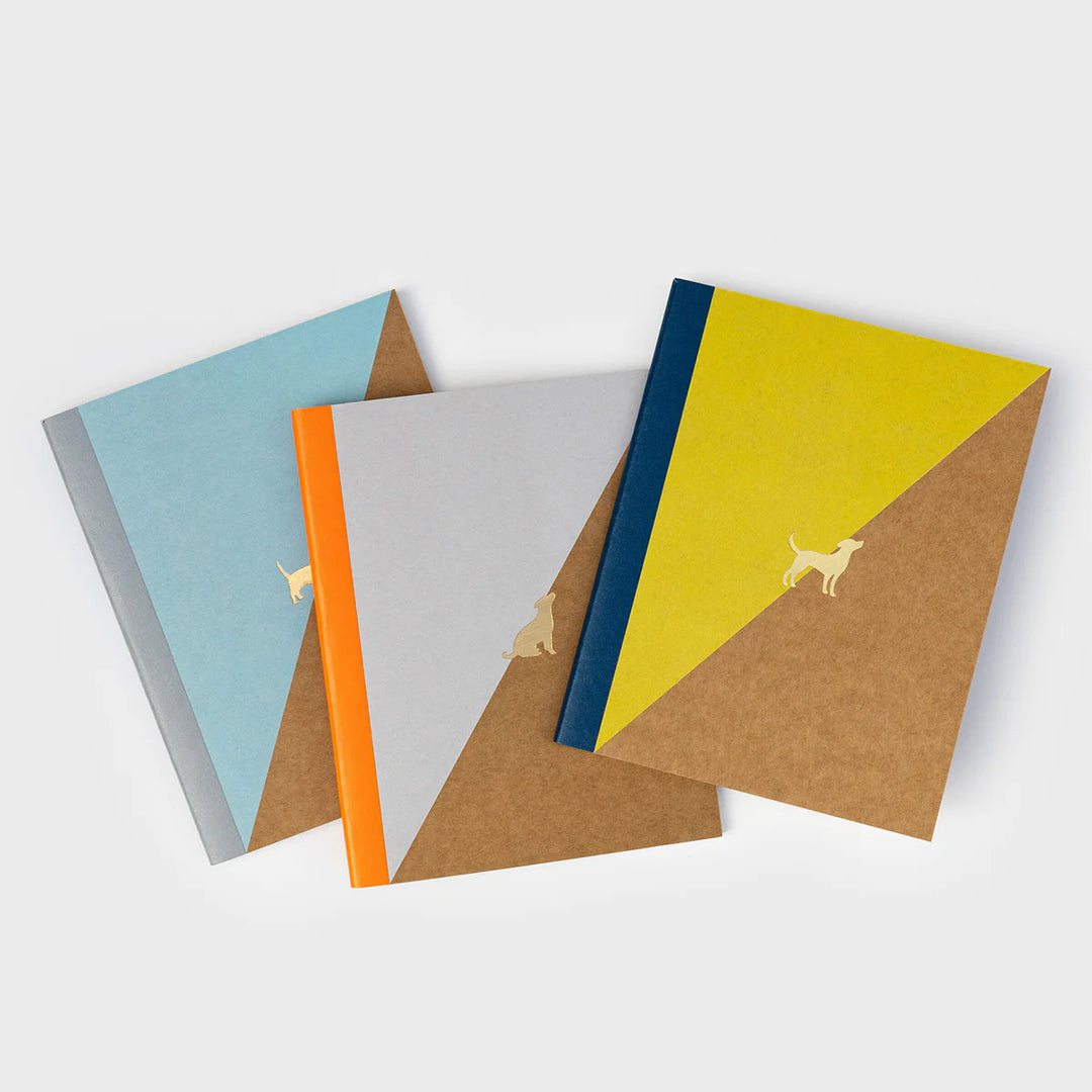 Suck Uk | Notebooks Dog (set of 3) | Shut the Front Door