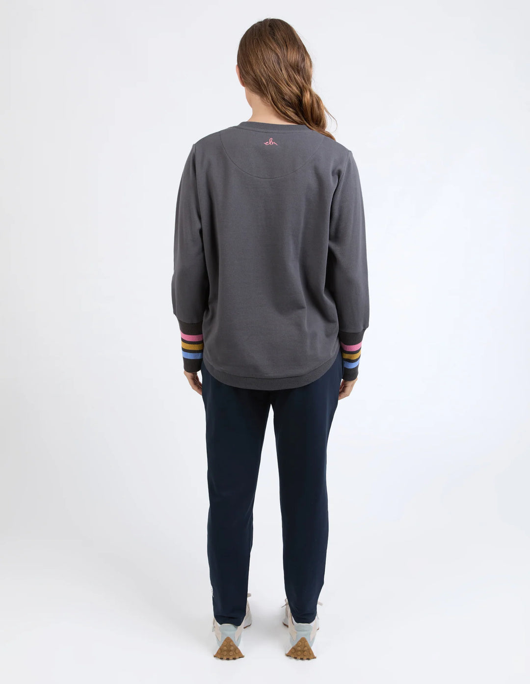Elm Knitwear | Wynne Crew - Washed Black | Shut the Front Door