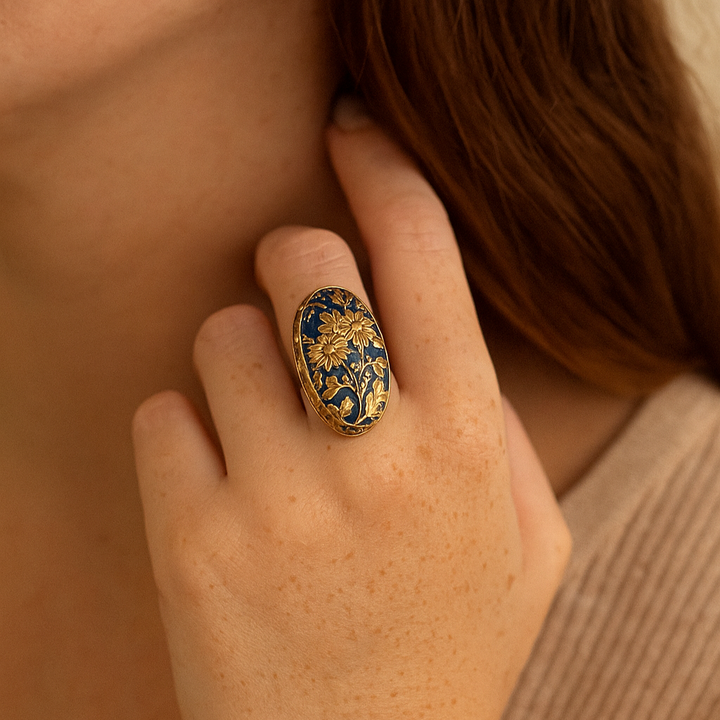 Antigone | Elston Ring - Gold | Shut the Front Door